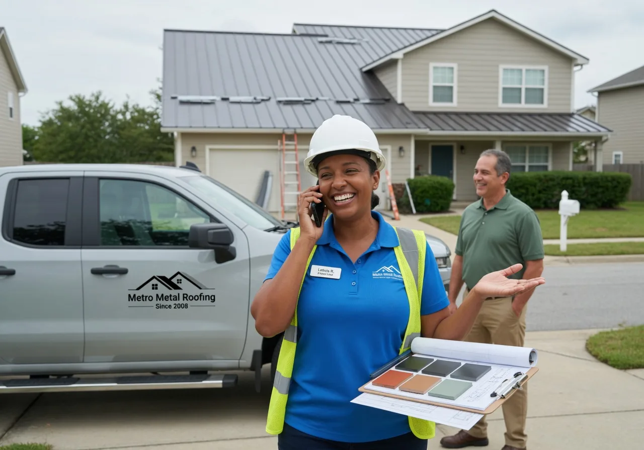 Storm Damage Metal Roof Repair in South Jordan, UT